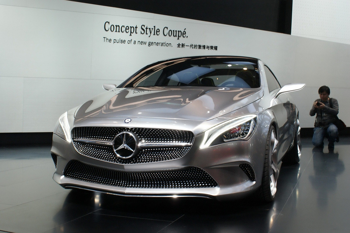 Пекинская презентация Mercedes-Benz Concept Style Coupe